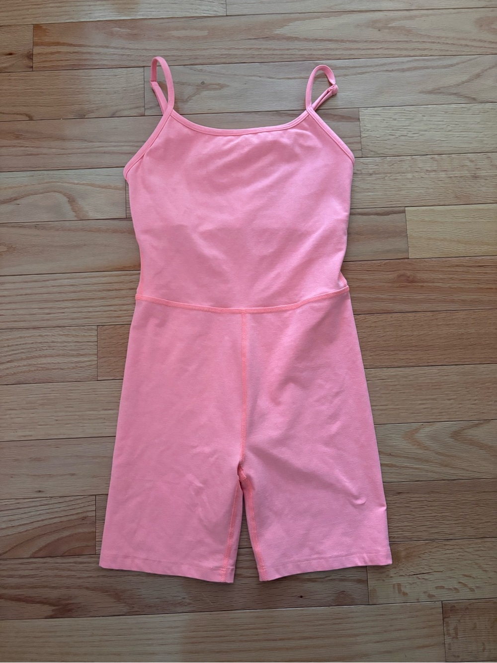 Beyond Yoga Jumpsuit Medium M Electric Peach Spacedye Get In Gear Biker Jumpsuit